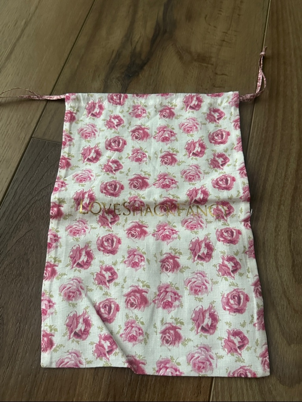 LoveShackFancy dustbag